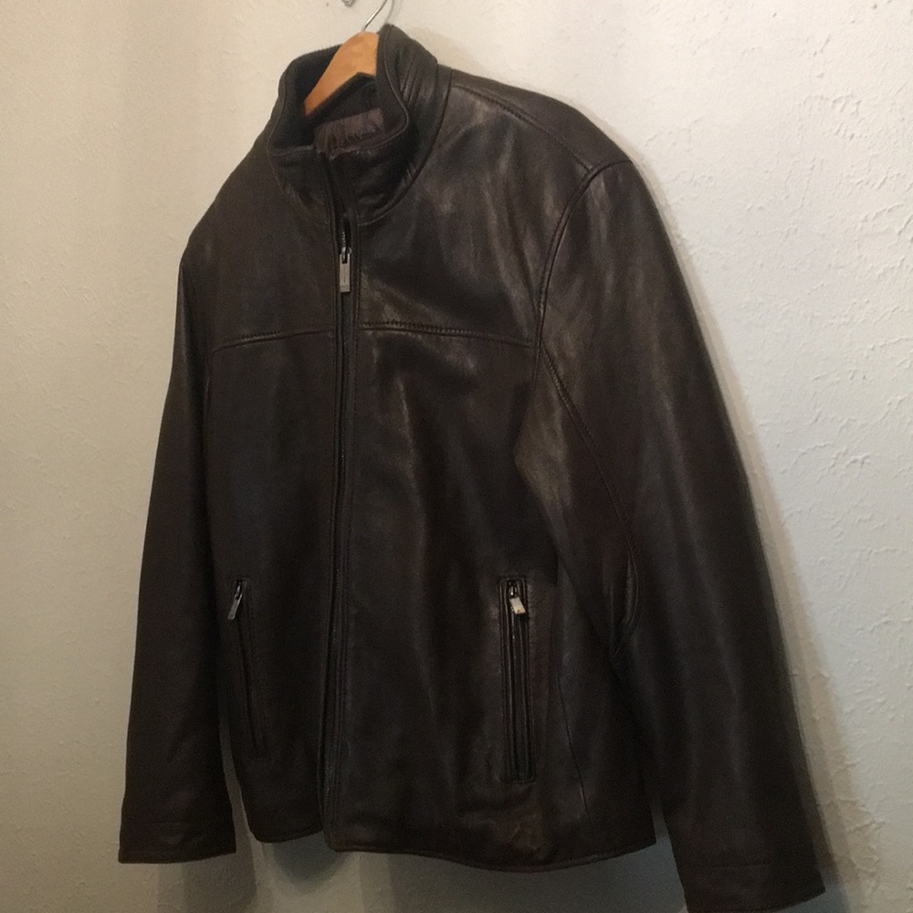 Marc New York  Andrew mark lamb skin jacket